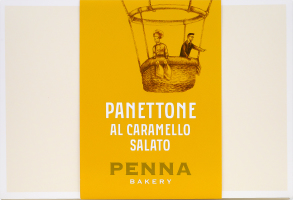 Кекс Penna Bakery Панеттоне з солоною карамеллю
