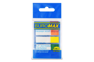 Закладки п.кл.шар.BuroМax Neon 45*12мм