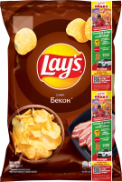 Чипси картопляні Бекон Lay's м/у 120г