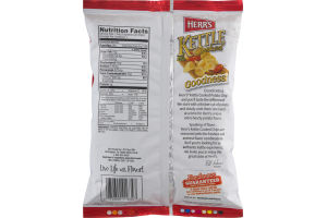 Herr's Kettle Cooked Original Ripple Cut Potato Chips