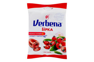 Конфеты мягкие с шиповником и витамином C Verbena м/у 60г