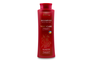 Шампунь Віно Кеір Зміцнюючий з екстрактом вина та пантенолом д/всіх типів волосся 500мл Владіком