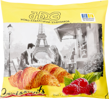 Круасани-міні з малиновою начинкою 200г НБХЗ