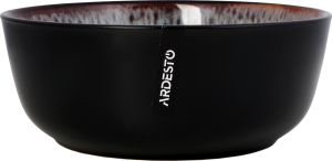Салатник Bolzano 720мл чорно-коричневий кераміка 16см Ardesтo