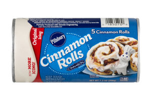 Pillsbury Cinnamon Rolls Cinnabon Original Icing - 5 CT