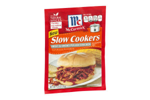 McCormick Slow Cookers Sweet & Smoky Pulled Chicken Seasoning Mix