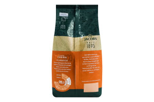 Кофе натуральный жареный в зернах Classico Cafe crema Jacobs м/у 1кг