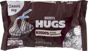 HRESHEY'S HUGS Candies, 12-Ounce Bags