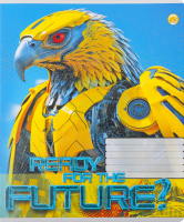 Зошит Фемілі Лайн в клітинку глітер 18аркушів Тетрада