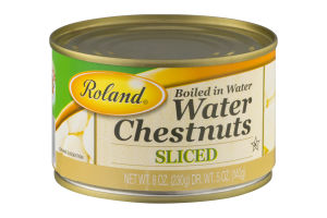 Roland Water Chestnuts Sliced