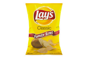 Lay's Classic Potato Chips Family Size
