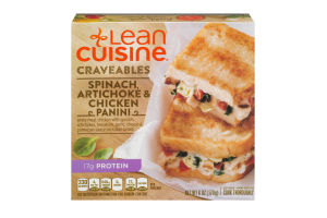 Lean Cuisine Craveables Spinach, Artichoke & Chicken Panini