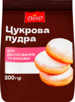 Пудра сахарная для декорирования и выпечки Деко м/у 200г