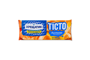 Тісто заморожене листкове Хрещатик м/у 900г