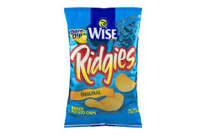 Wise Ridgies Original Ridged Potato Chips