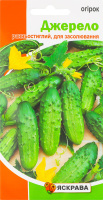 Насіння Огірок Джерело 1,5г Яскрава
