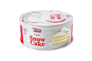 Торт бисквитный Snow Cake Tarta к/у 420г