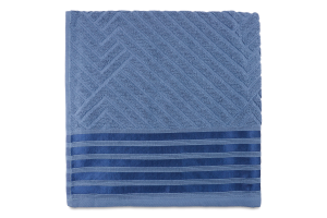 Рушник сталево-синій махровий 70*140см 500г/м2 GM Textile