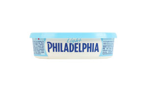 Сир 37.5% м'який пастеризований Легкий Philadelphia п/у 0.2кг