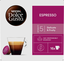 Кава натуральна мелена Espresso Dolce Gusto Nescafe к/у 16х5.5г