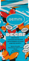 Кофе натуральный жареный молотый без кофеина Decaf Gemini в/с в/у 250г