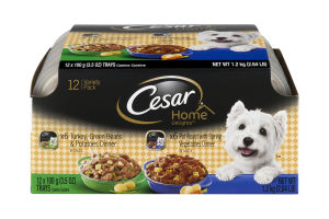 Cesar Home Delights Dog Food Variety Pack - 12 CT