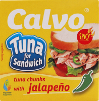 Тунець для сенд.з гос.пер.Хал.Calvo 142г