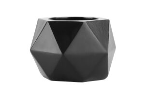 Свічник MBM My Home геометричний чорний SK-36