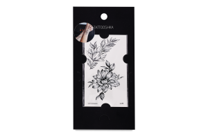 Тату Tattooshka Квіти з гілочкою тимчасові