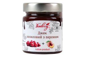 Джем кизиловий з персиком Famberry с/б 230г