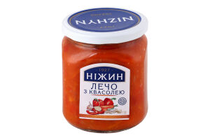 Лечо с фасолью стерилизованное Ніжин с/б 460г