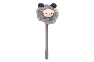 Ручка кулькова ZiBi Fluffy Lamb синя 0,7мм