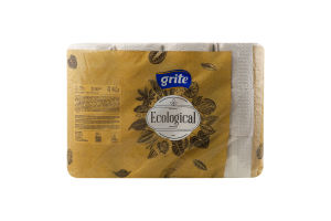 Папір туалетний 3-х шаровий Ecological Grite 24шт