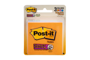 Post-it Notes Electric Glow Collection - 3 PK