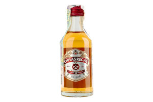 Виски 50мл 40% шотландский купажированный 12 лет Chivas Regal бут