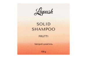 Шампунь твердий Frutti 100г Lapush