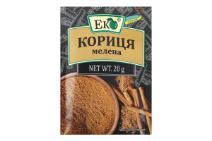 Кориця мелена Еко м/у 20г