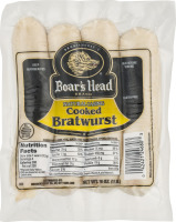 Boar's Head Bratwurst Cooked