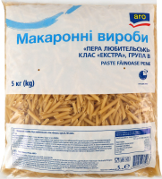 Изделия макаронные класс экстра группа B Пера любительские Aro м/у 5кг