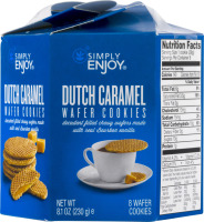 Simply Enjoy Dutch Caramel Wafer Cookies - 8 CT