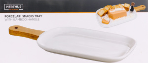 Дошка сервірувальна Nerthus з дерев'яною ручкою