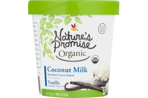 Nature's Promise Organic Non-Dairy Coconut Milk Frozen Dessert Vanilla