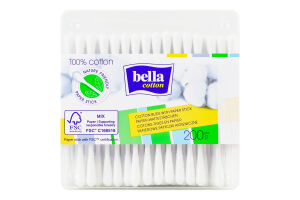 Палочки гигиенические Cotton Bella 200шт