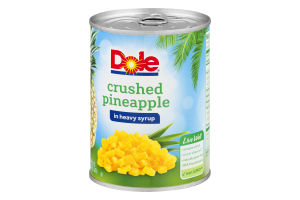 Dole Crushed Pineapple in Heavy Syrup