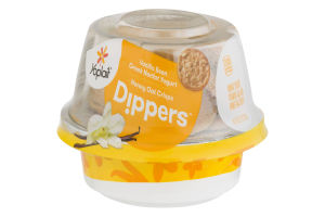 Yoplait Dippers Greek Nonfat Yogurt Vanilla Bean + Honey Oat Crisps