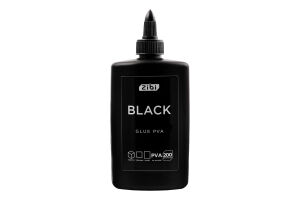 Клей ПВА Black з ковпачком-дозатором 200мл ZiBi