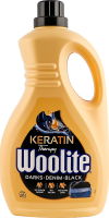 Засіб для прання рідкий для чорних та джинсових тканин з кератином Woolite 2.7л