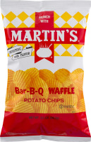 Martin's Bar-B-Q Waffle Potato Chips