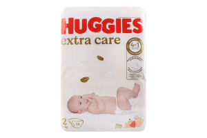 Підгузники для дітей 4-6кг 2 Elite Soft Huggies 58шт