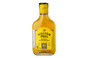 Виски 0.2л 40% шотландский купажированный William Peel бут
